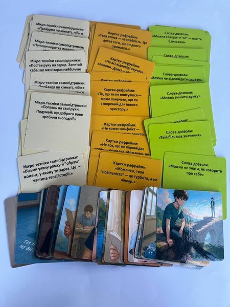Метафоричні карти "Підліток і точка опори". Ващук Наталія 74 фото