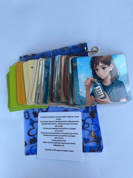 Метафоричні карти "Підліток і точка опори". Ващук Наталія 74 фото